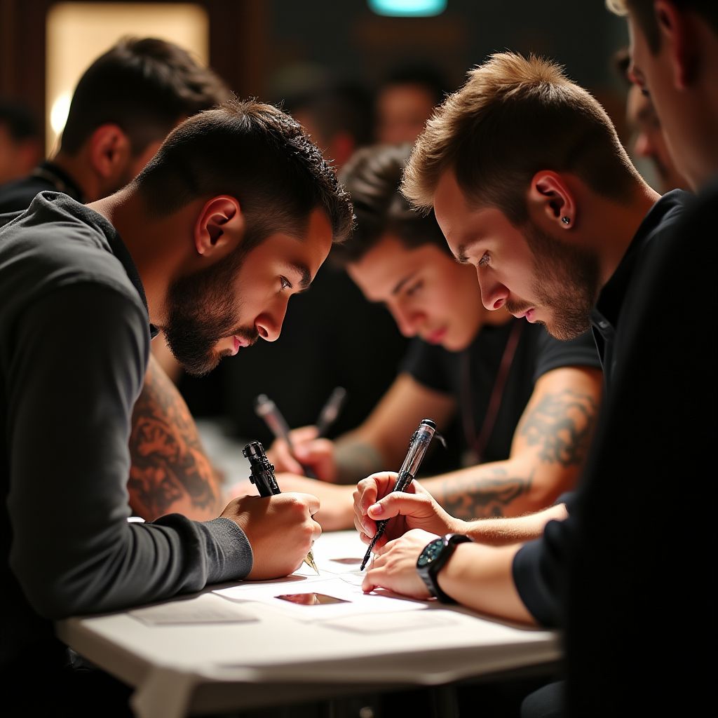 Competencia de tatuajes en vivo