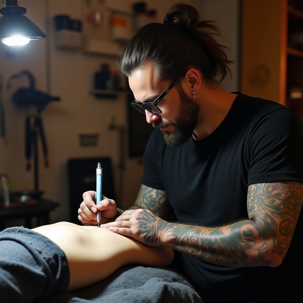 Taller de técnicas de tatuaje